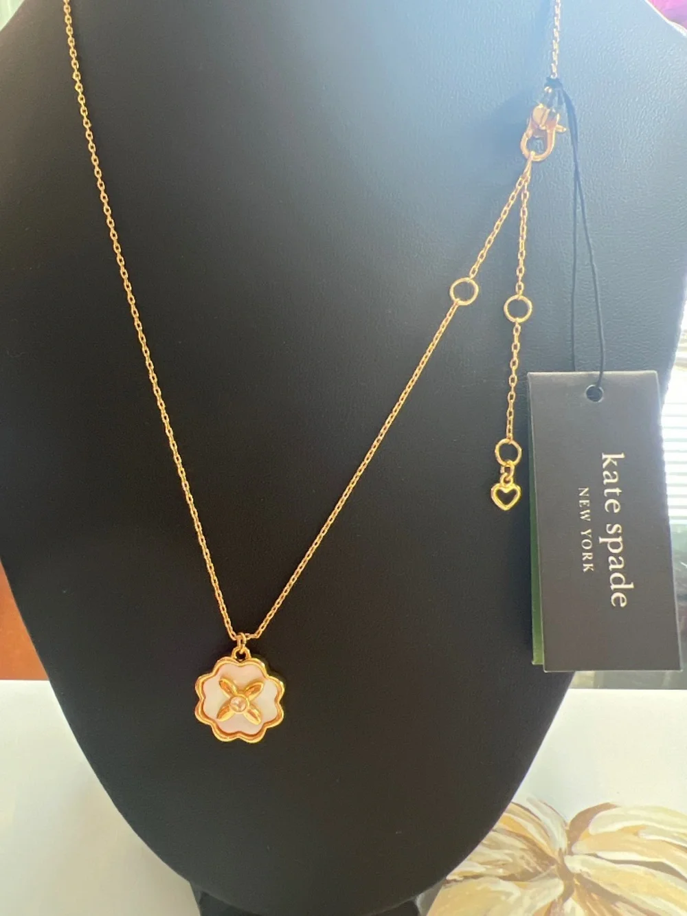 Kate Spade New York Heritage Bloom Pendant Necklace